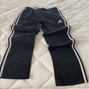 Boys Adidas black athletic pants size 18/20